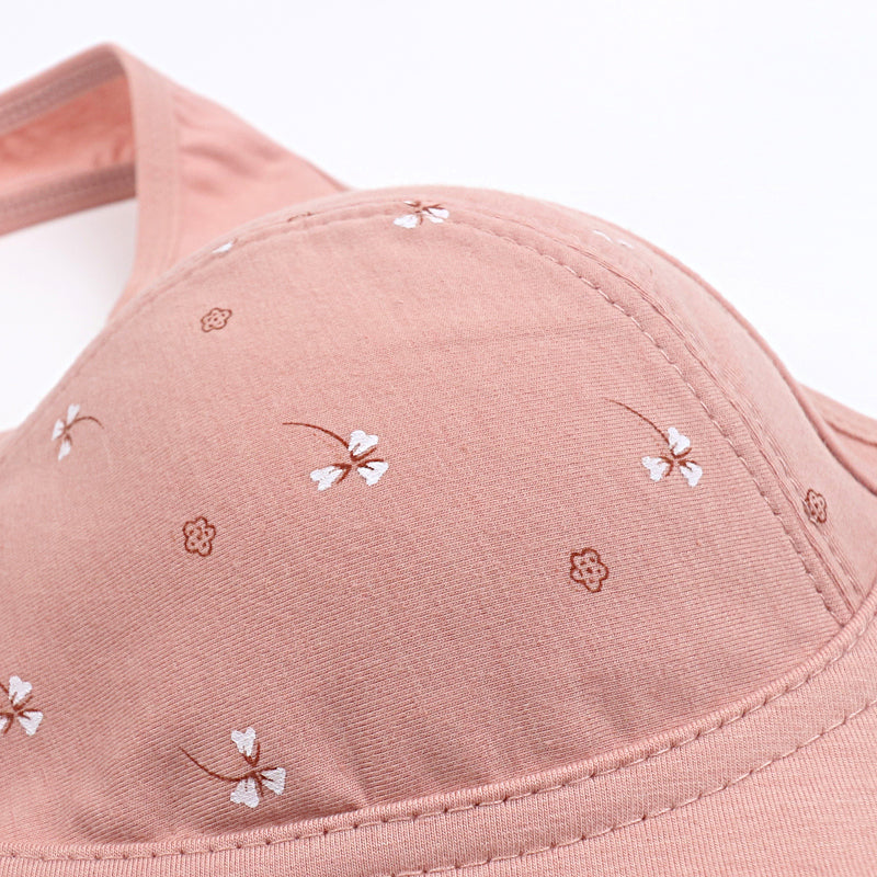 Front Open Non Padded Wireless Nursing Bra
