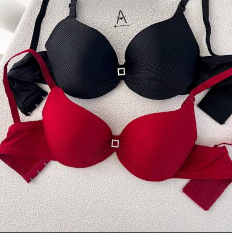 Seamless Front Knot Pushup Bra