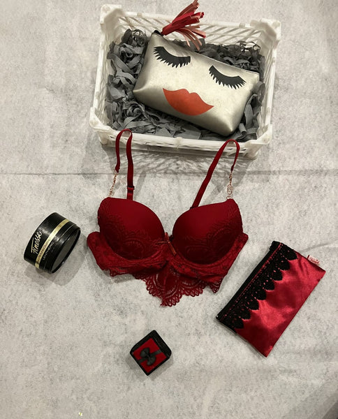 Fancy Chain Padded Bra