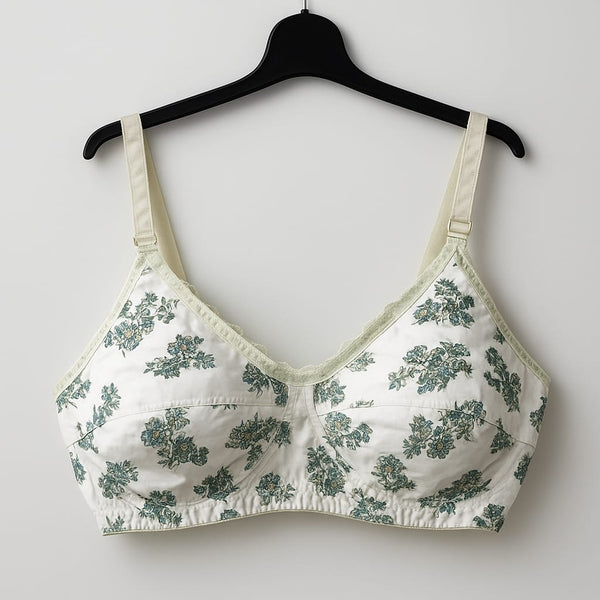 Soft Cotton Comfort Printed Bra