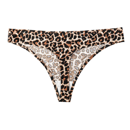 Mutilcolor Seamless Print Thongs G-String Panty