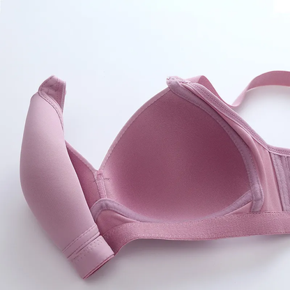 Hot Sale Casual Full Cup Big Cup Size Padded Bra, Cotton Stuff, seamless T-Shirt bra