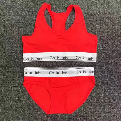 Coton Bra Panty Set - Snug Breathable Sport Bra For Womens