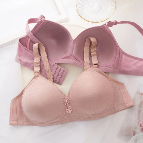 Hot Sale Casual Full Cup Big Cup Size Padded Bra, Cotton Stuff, seamless T-Shirt bra